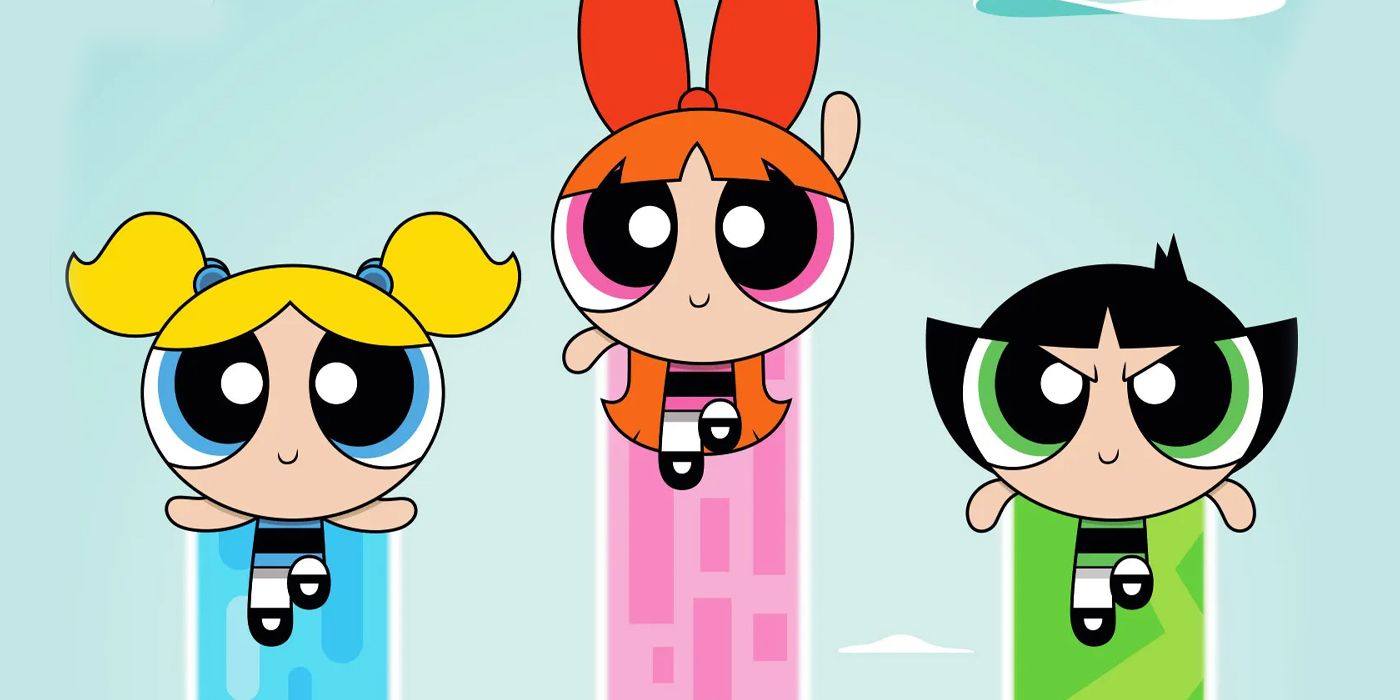 Bubbles, Blossom, and Buttercup in The Powerpuff Girls