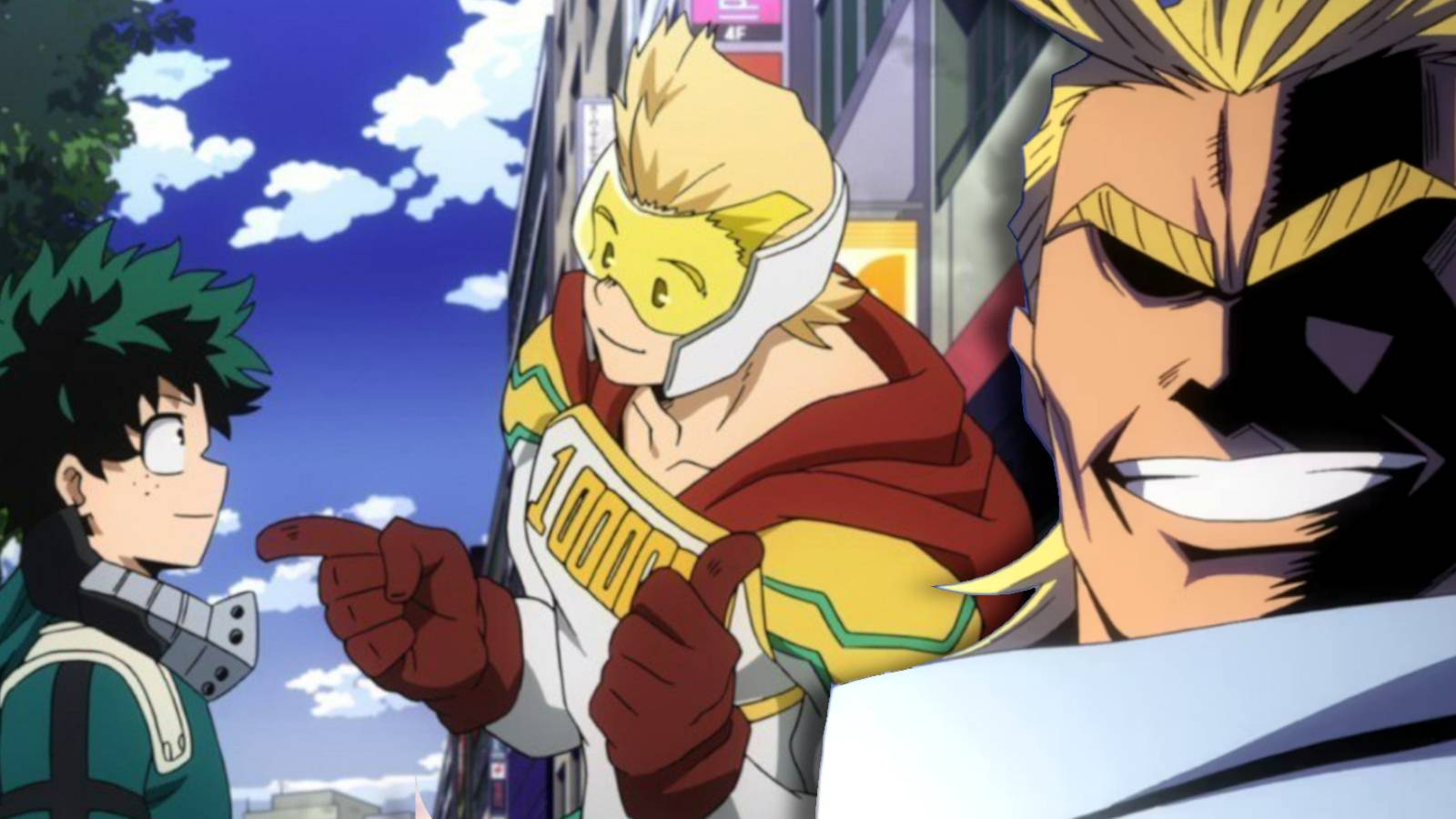 My Hero Academia If Mirio Got One For All Deku, All Might and Lemillion