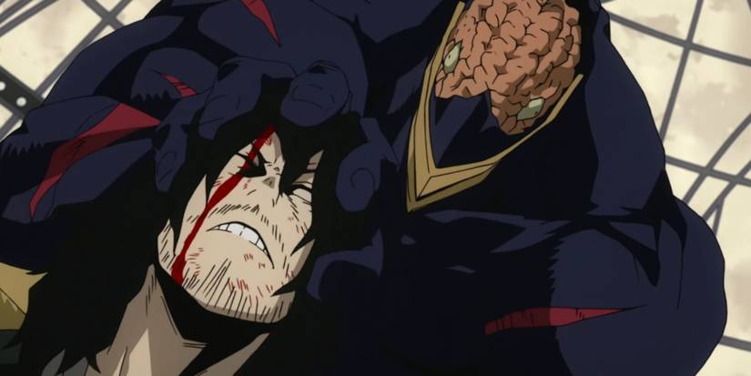 My Hero Academia Nomus The USJ Nomu and Aizawa aka Eraser Head