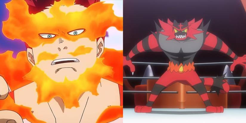 My Hero Academia Pokemon Incineroar