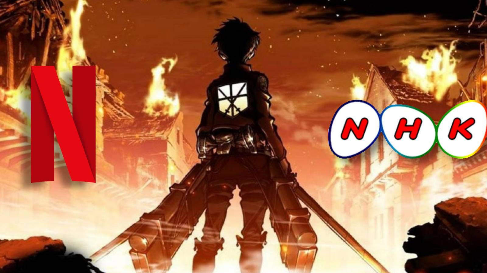 Netflix and NHK butt heads Attack on Titan