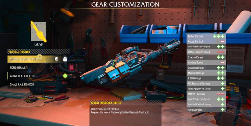 Neural Frequency Emitter Top Attachment Upgrade Ghostbusters: Spirits Unleashed