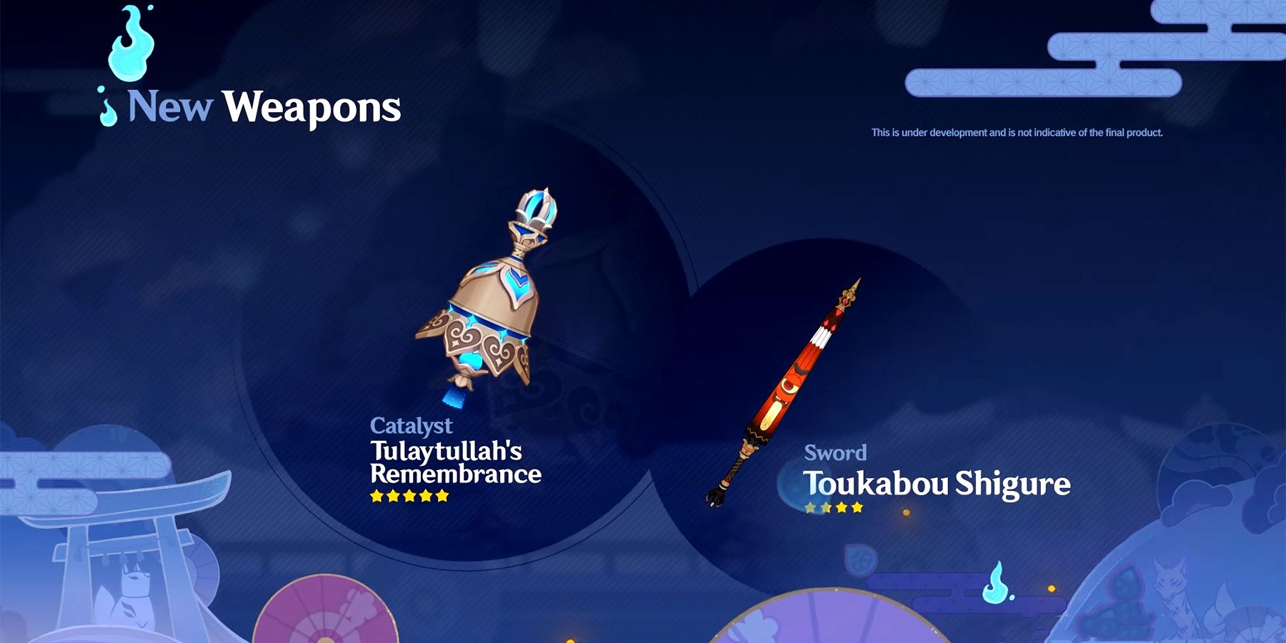 new weapons 3.3 tokabou shigune and tulayyullah’s remembrance in genshin impact