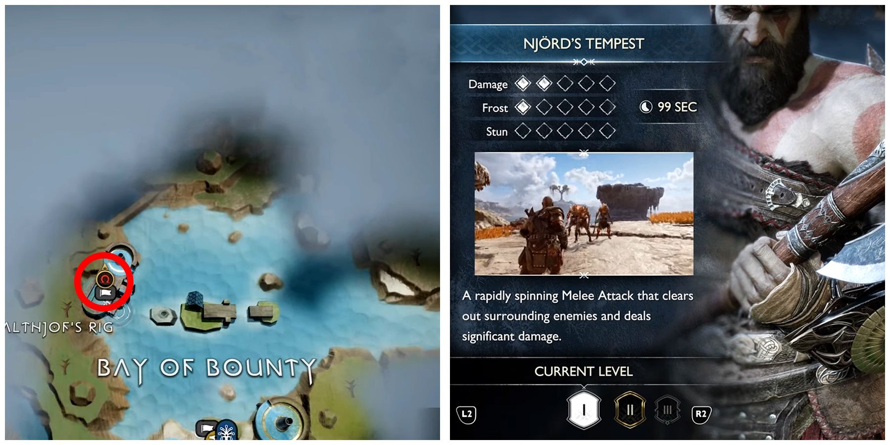 njord's tempest location in god of war ragnarok