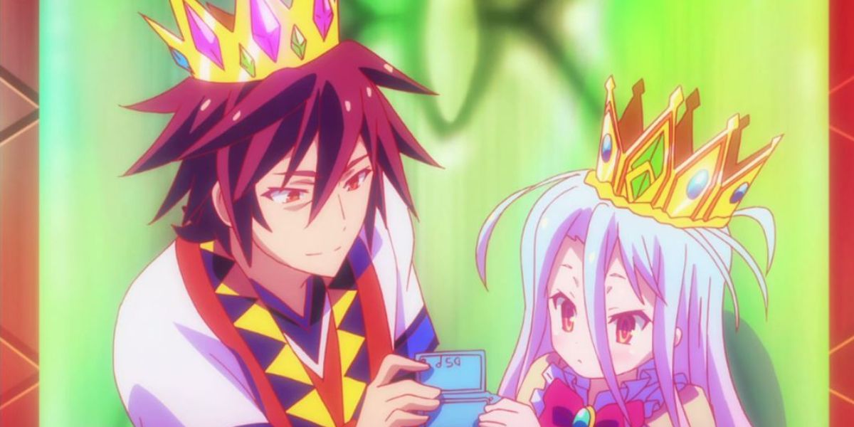 Sora and Shiro from No Game No Life