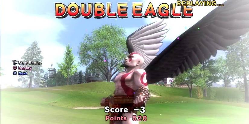 Odd Kratos Appearances- Hot Shots Golf 