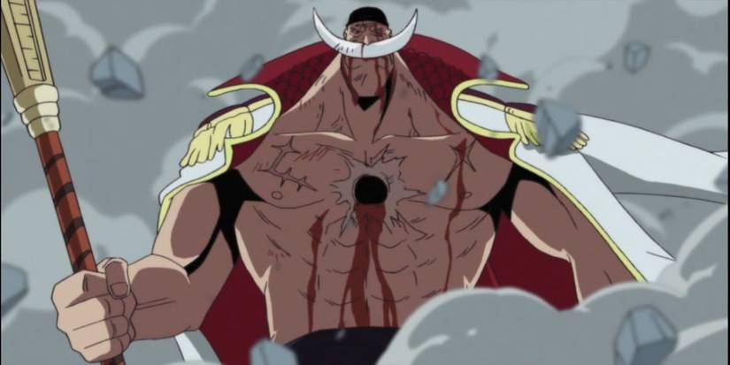 Whitebeard Standing With Attacks