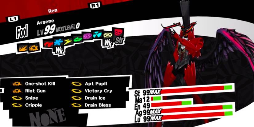 One-shot Kill in Persona 5