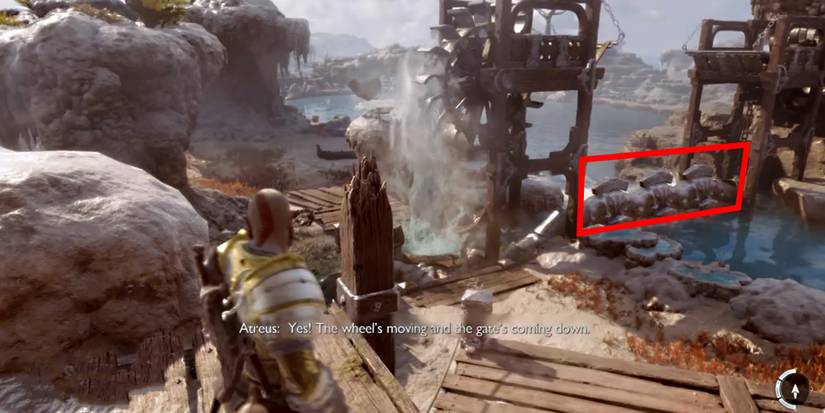 opening the first gate in god of war ragnarok