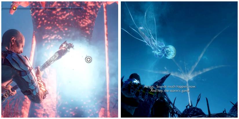 opening the hive in god of war ragnarok