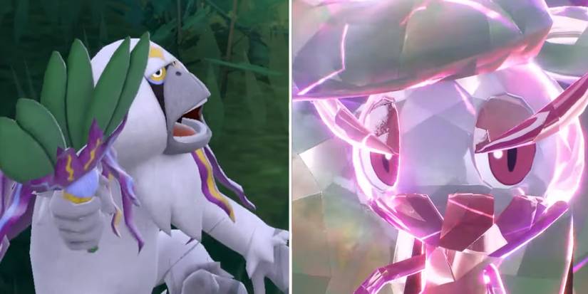 Oranguru and Tsareena as seen in Pokemon Scarlet & Violet