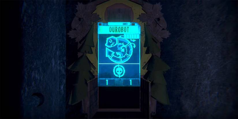 The card Ourobot from the video game Inscryption.