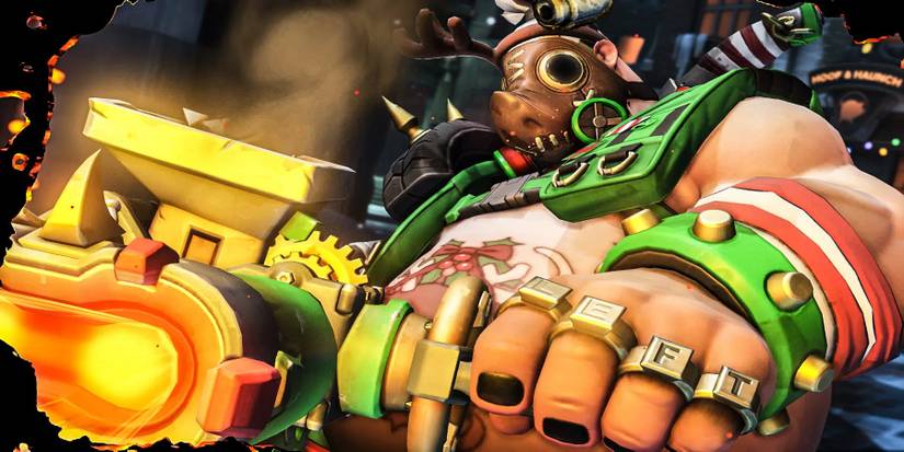 An Overwatch 2 player's skin concept sees Roadhog channel his inner viking.