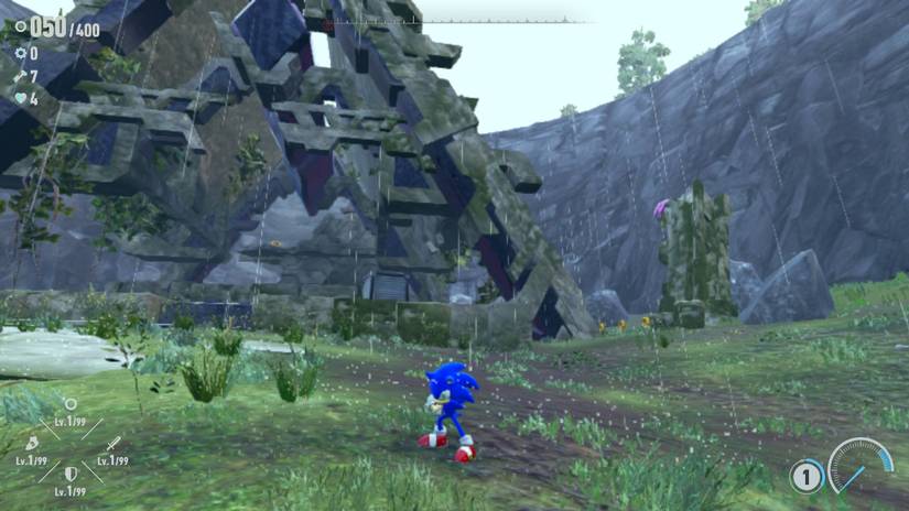 parrying sonic frontiers l and e