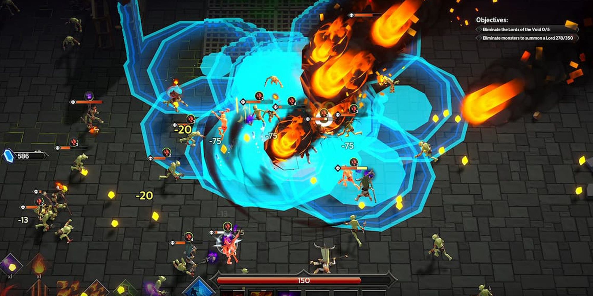 Fast-paced action in Soulstone Survivor