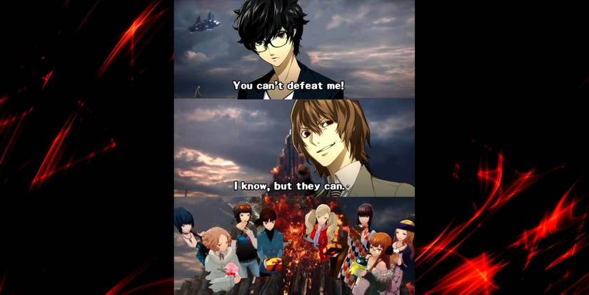 Persona 5 Joker's Harem Meme