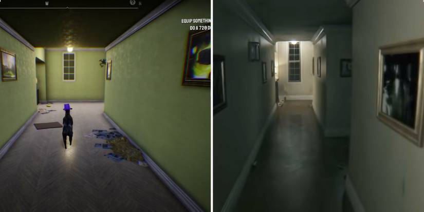 Pilgor visits Silent Hill P.T. in Goat Simulator 3