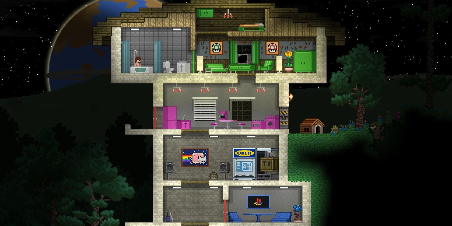 Pixel Goods Store mod for Starbound