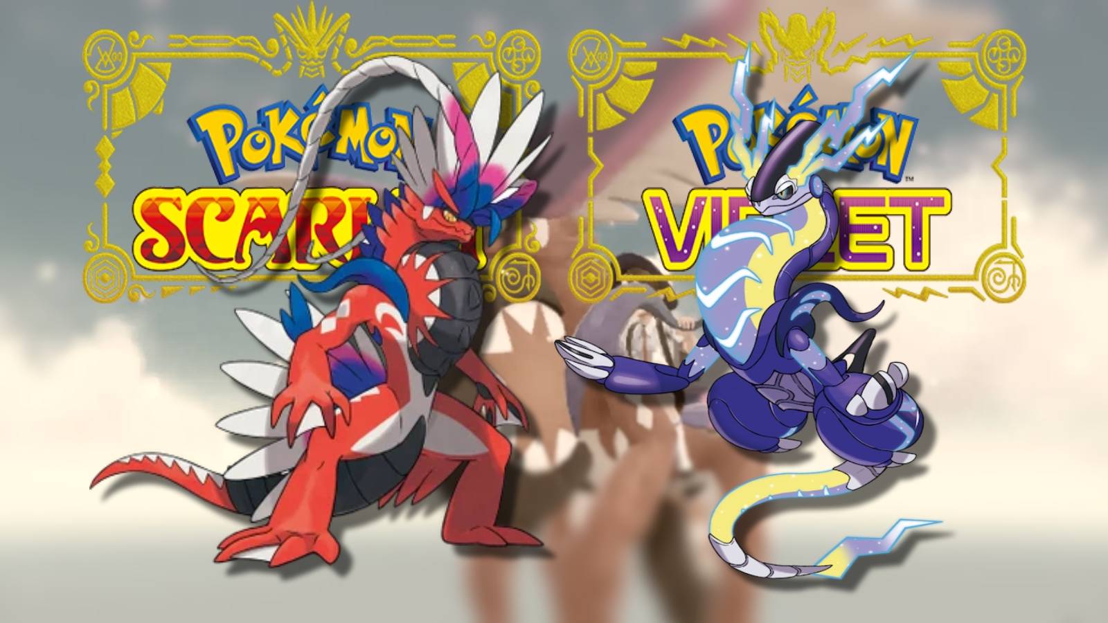 pokemon scarlet violet legendary koraidon miraidon break tradition receive early battle catch copy