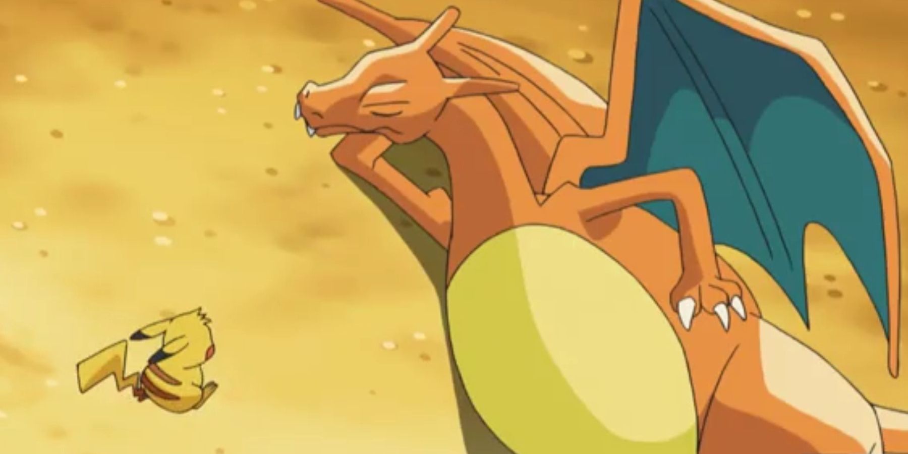 charizard refuses to follow ash's orders