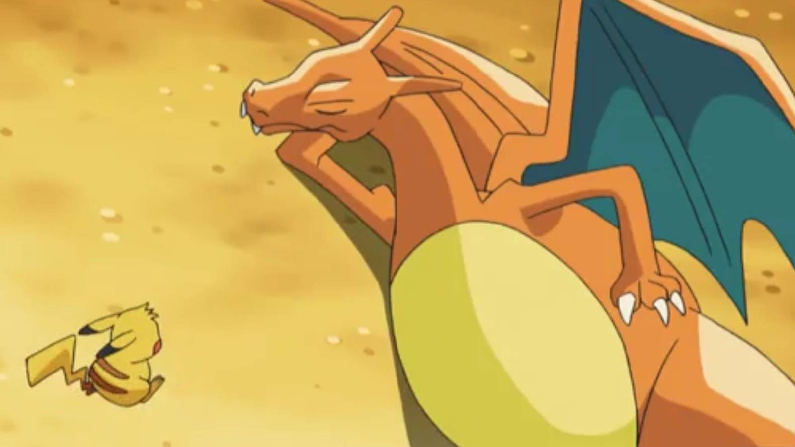 charizard refuses to follow ash's orders