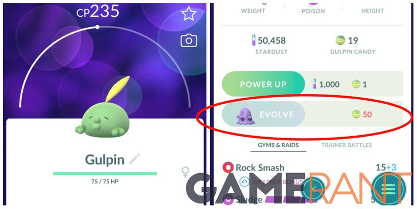 pokemon go gulpin