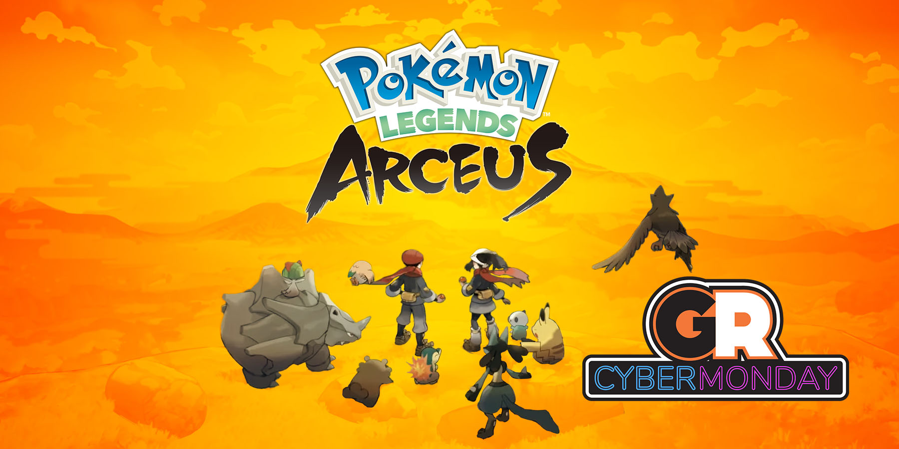 Pokemon Legends Arceus Amazon Cyber Monday 2022 Deal Game Rant Feature Cover