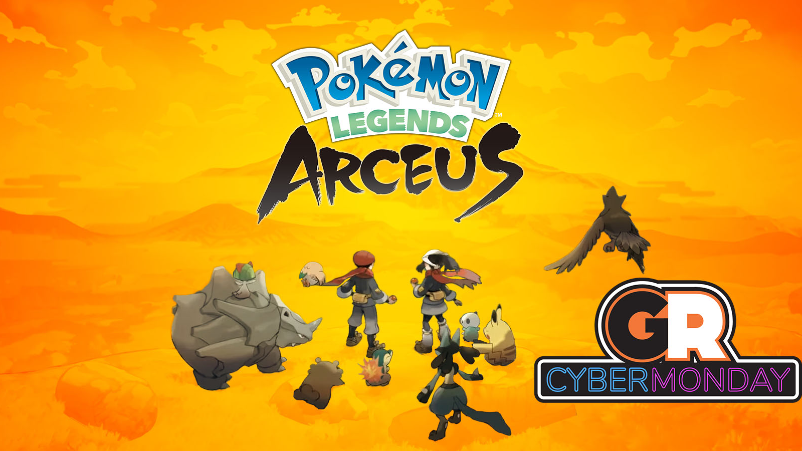 Pokemon Legends Arceus Amazon Cyber Monday 2022 Deal The Best War Games Feature Cover