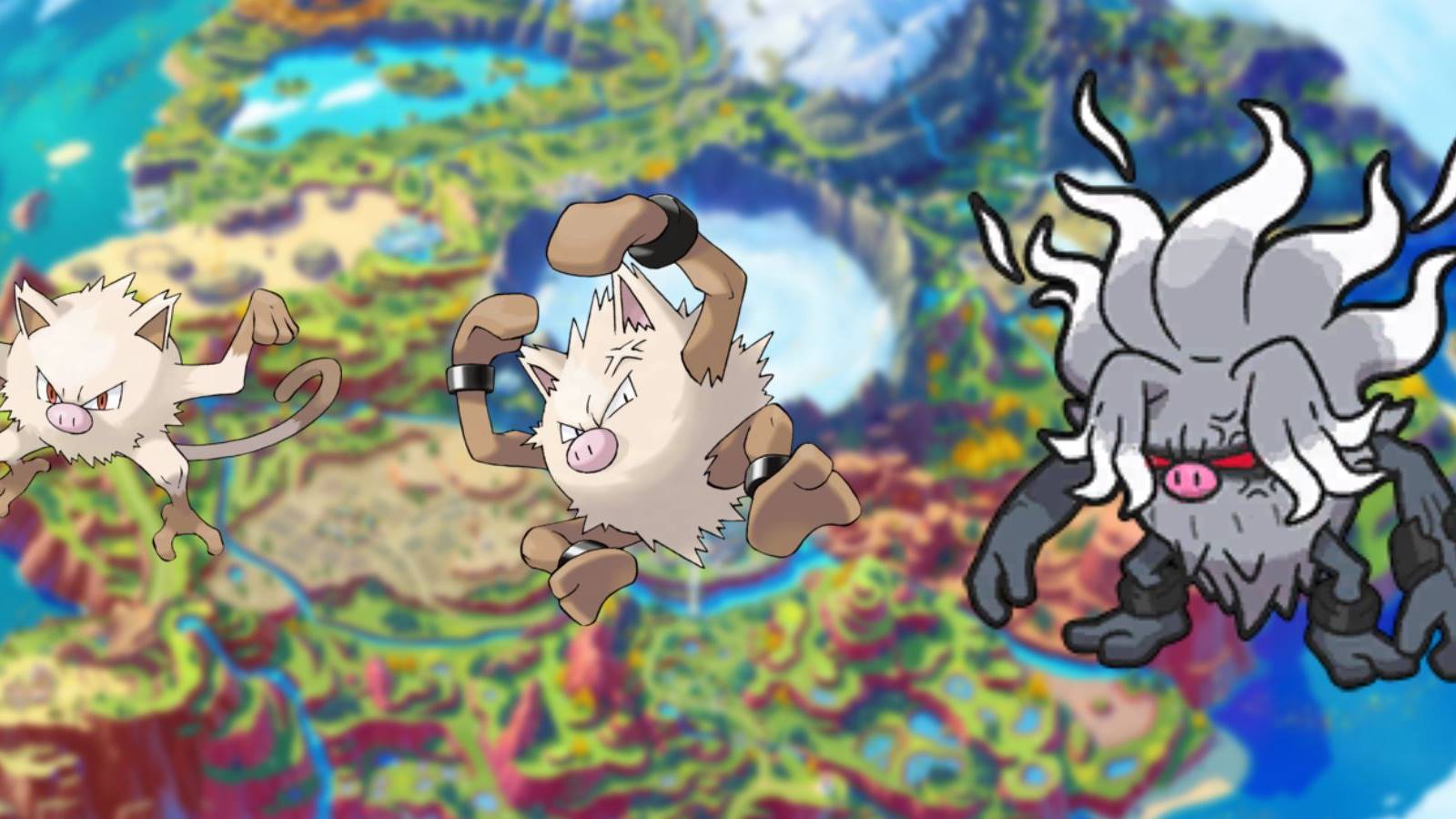 pokemon scarlet and violet how to evolve Primeape