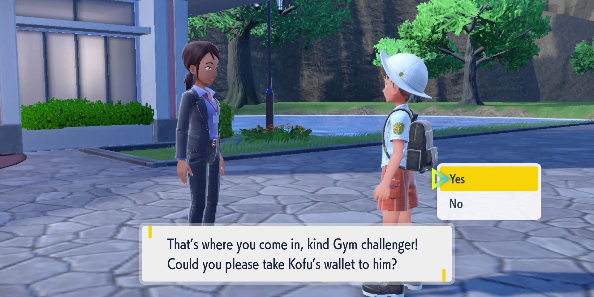 pokemon-scarlet-and-violet-cascarrafa-gym-guide-kofu-lost-wallet