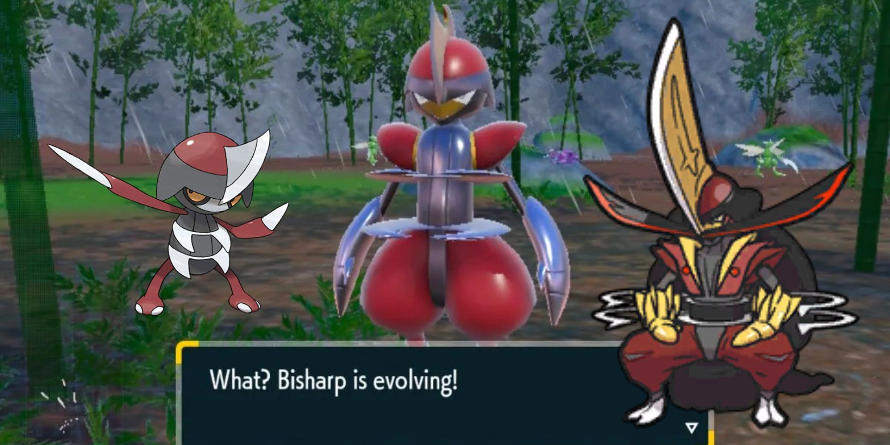 Pokémon Scarlet & Violet: How to evolve Bisharp into Kingambit