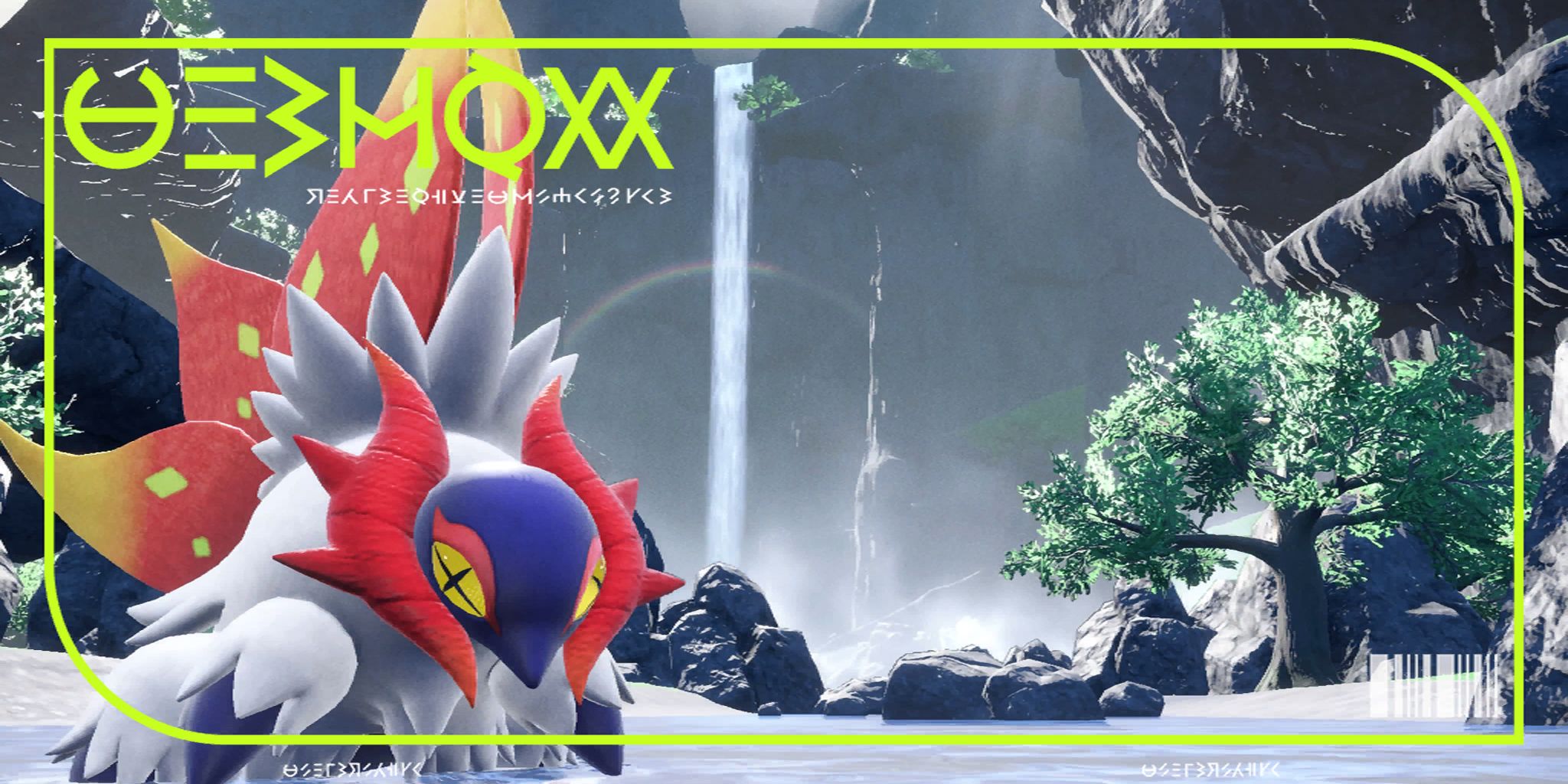 The pokedex cover for Slither Wing in Pokemon Scarlet and Violet