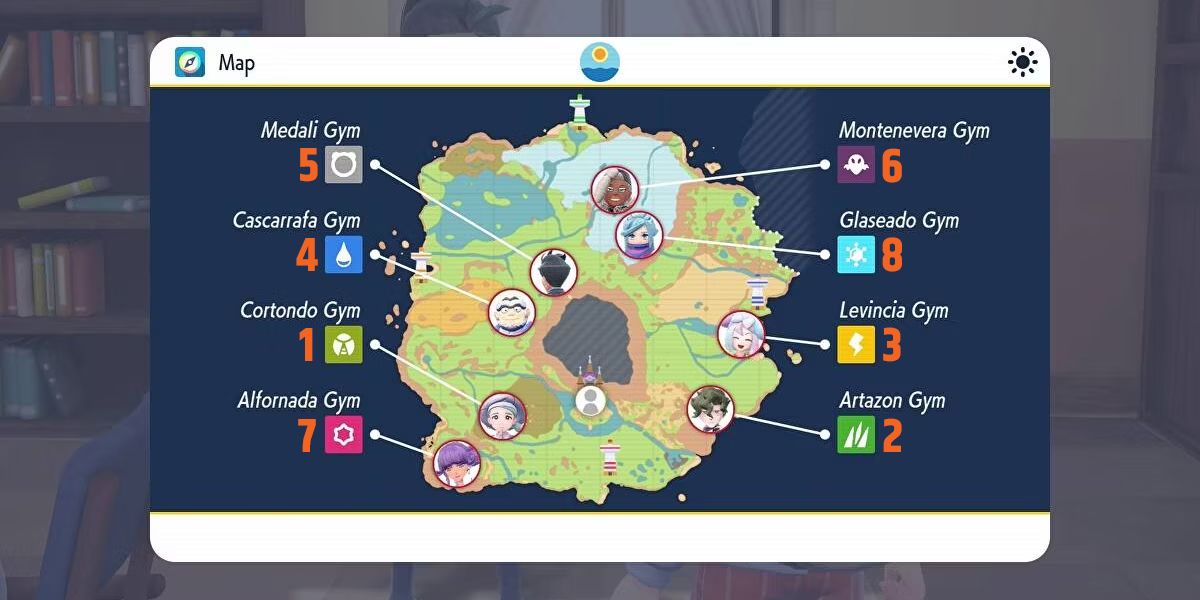 Pokémon Scarlet & Violet: All eight gyms in order of difficulty