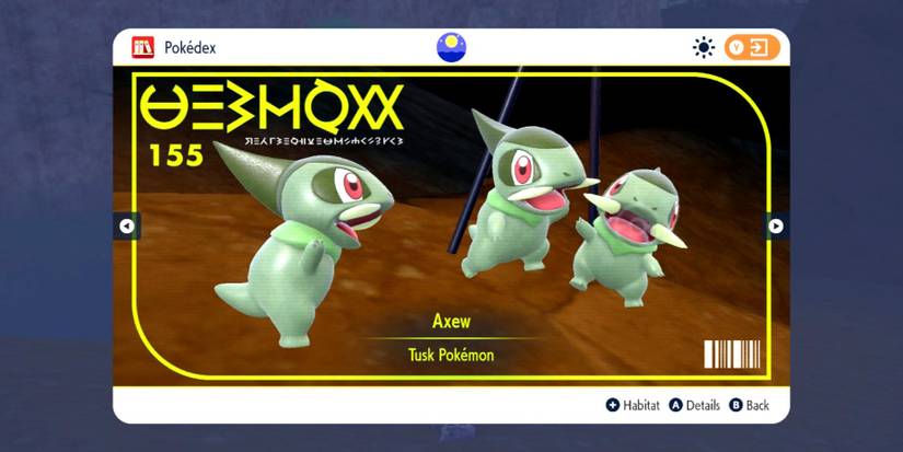 Pokemon Scarlet & Violet Axew