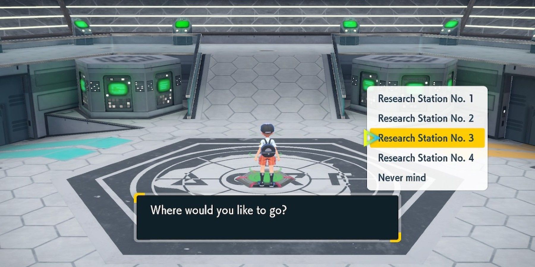 Pokemon Scarlet Violet-Area Zero- Research Station three