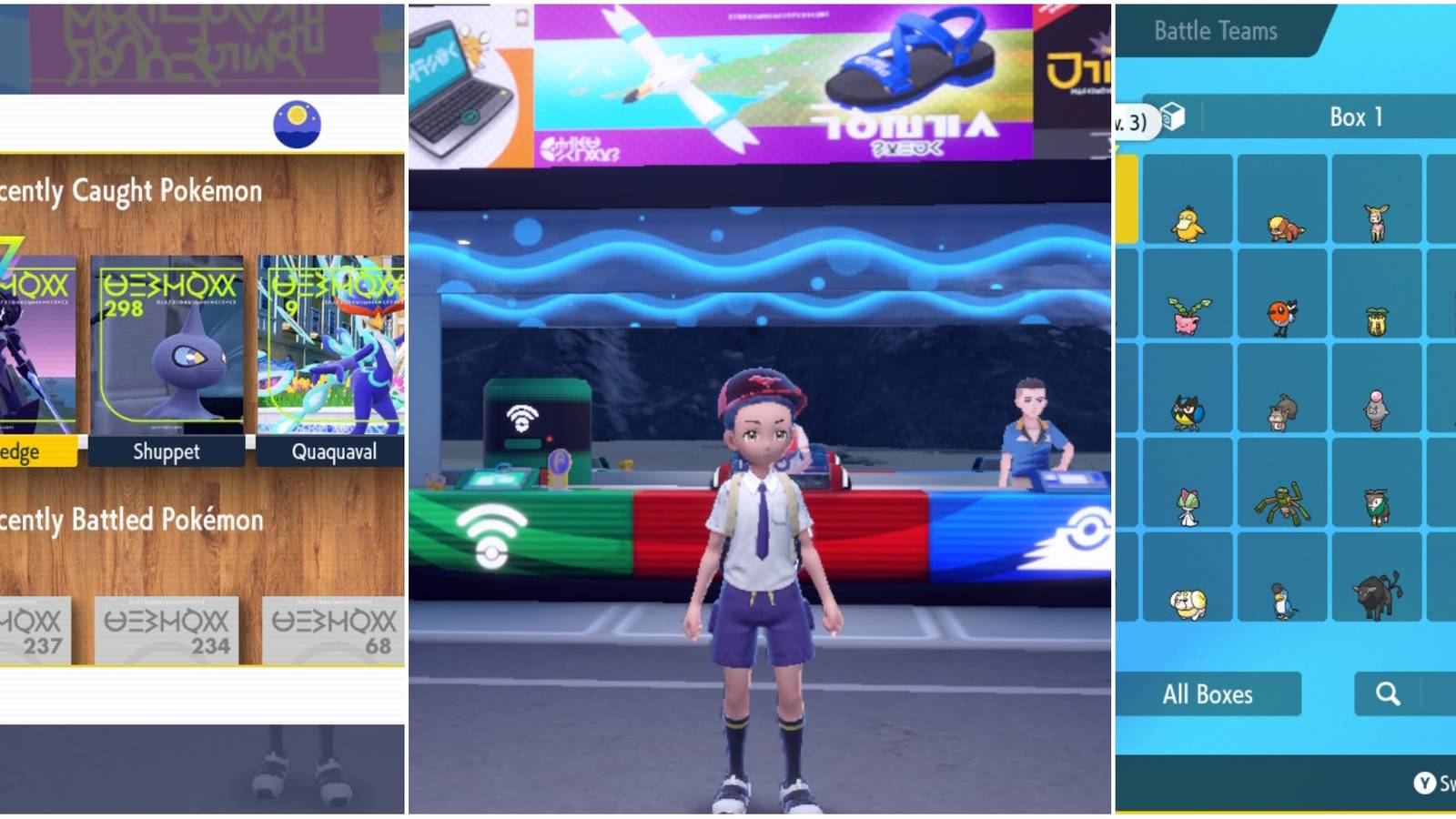 pokemon scarlet violet boxes storage pokedex