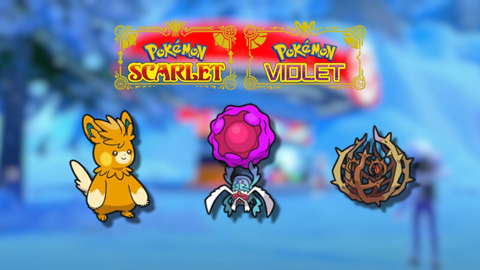 pokemon scarlet violet walking evolution pawmot rabsca brambleghast trick lets go steps auto battle