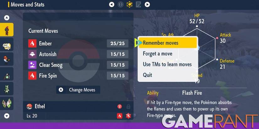 pokemon scarlet violet charcadet moves