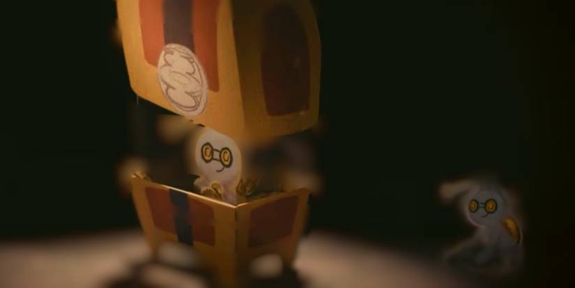 pokemon scarlet violet gimmighoul ghost coin pokedex creepy legends arceus basculegion