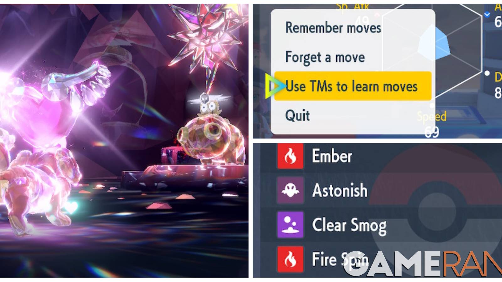 pokemon scarlet violet moves feature