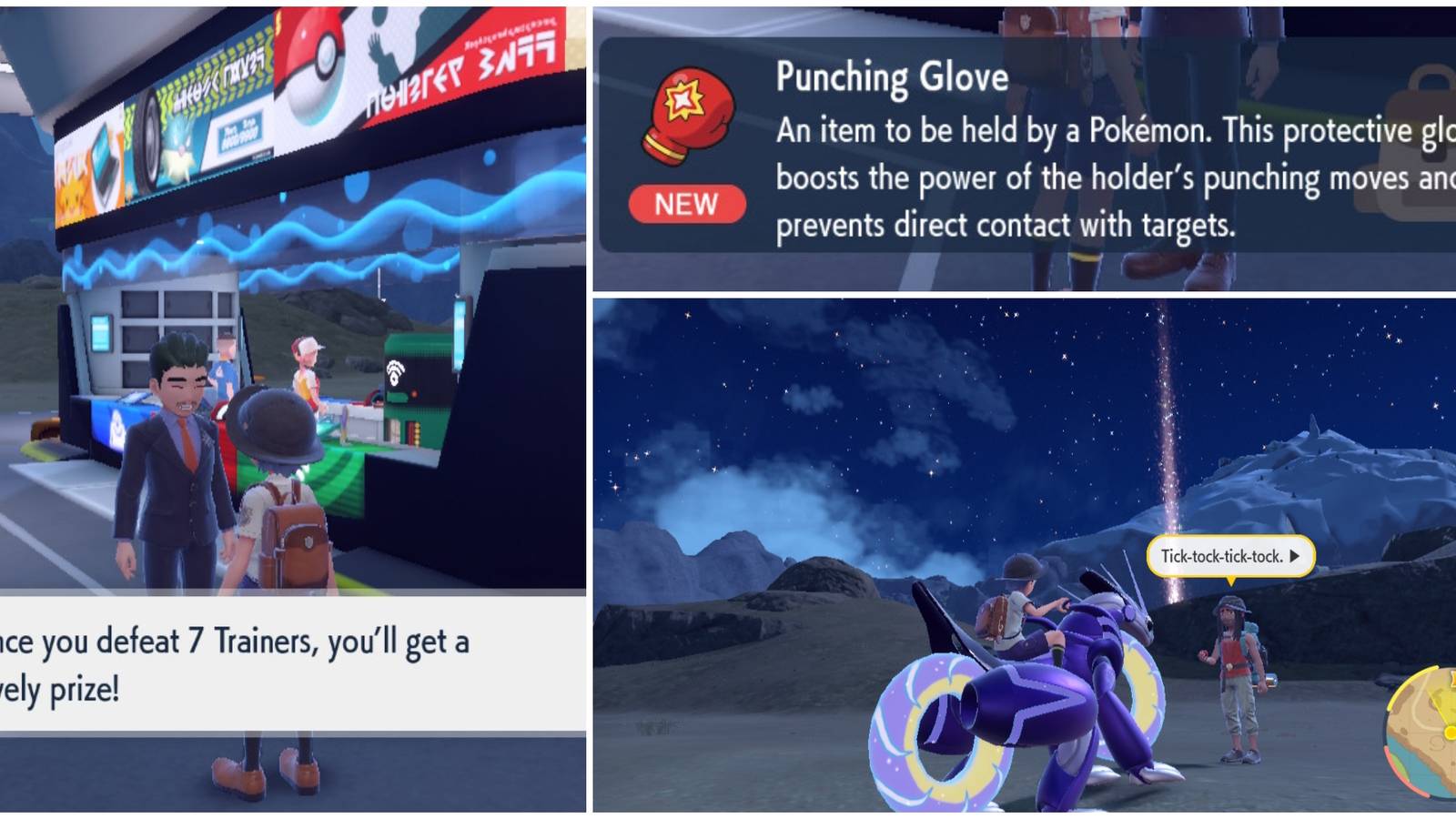 pokemon scarlet violet punching glove trainers east province area 3