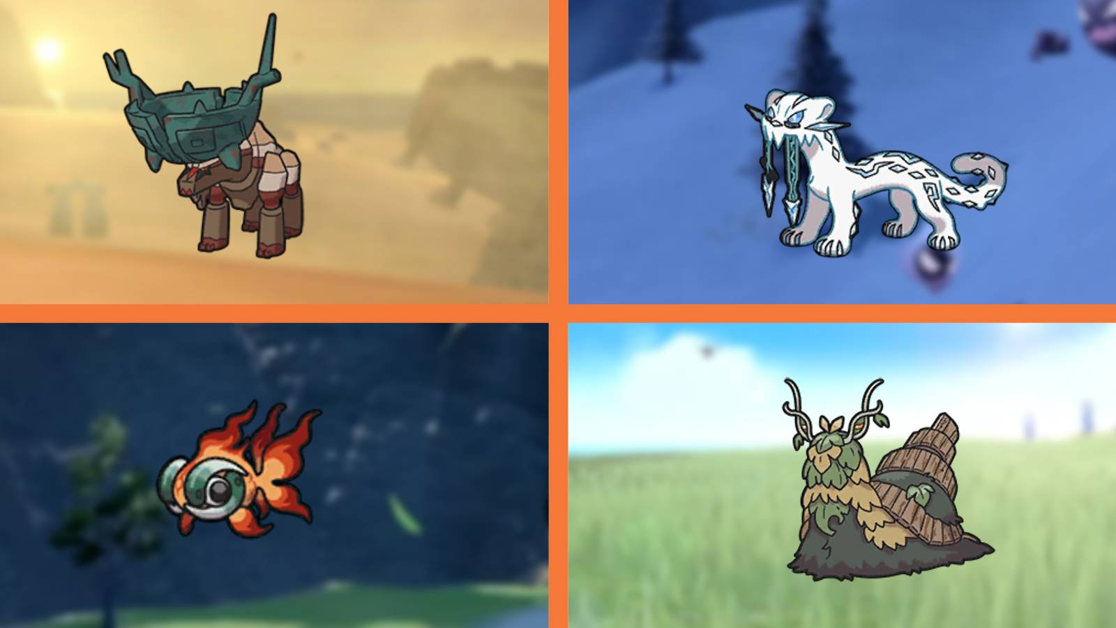 Pokemon Scarlet and Violet's Legendary Quartet