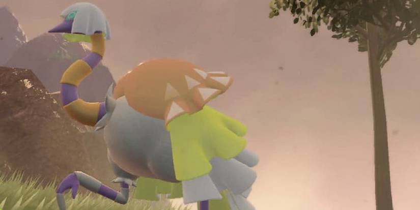 Espathra walking through a sandstorm