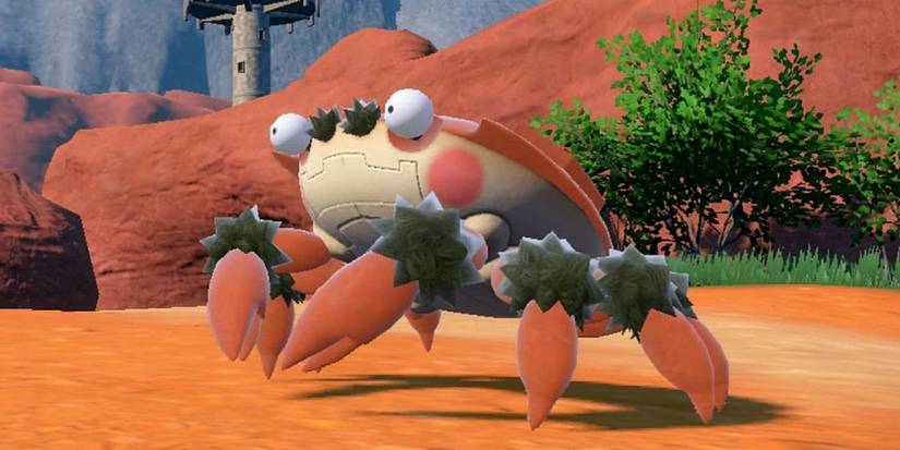 Klawf crawling on a mountain