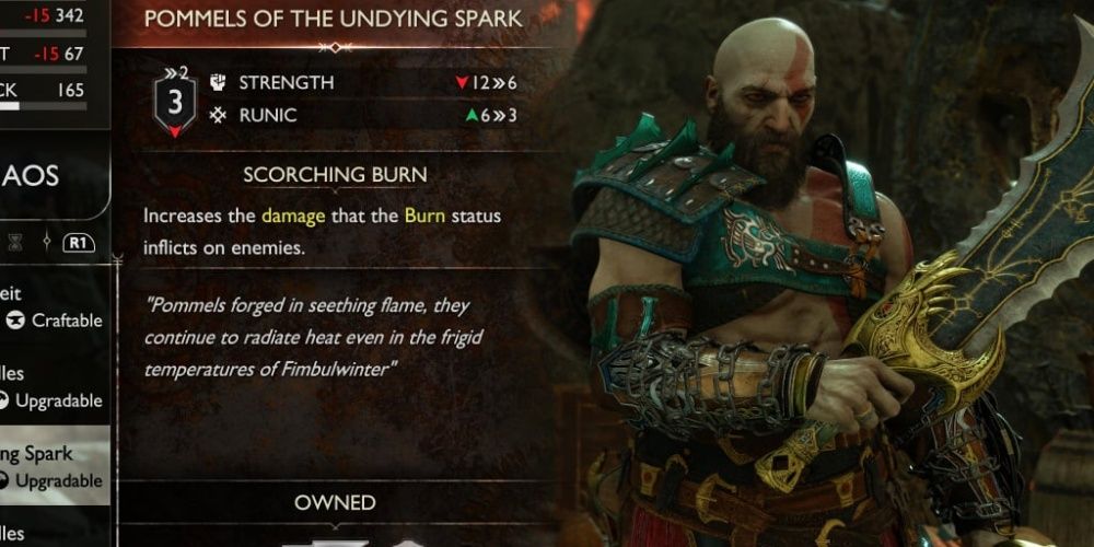 pommels of the undying spark in god of war ragnarok