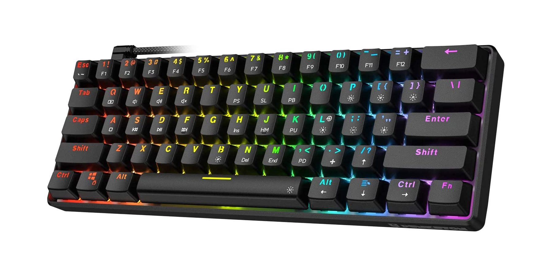 Punkston TH61 60% Mechanical Gaming Keyboard