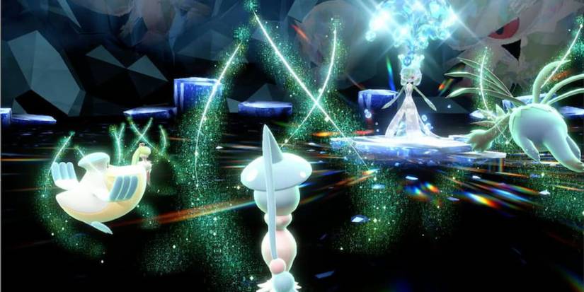 Gardevoir raid battle in Pokemon Scarlet and Violet