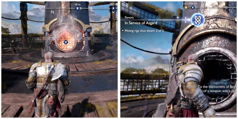 reaching the second rig in god of war ragnarok
