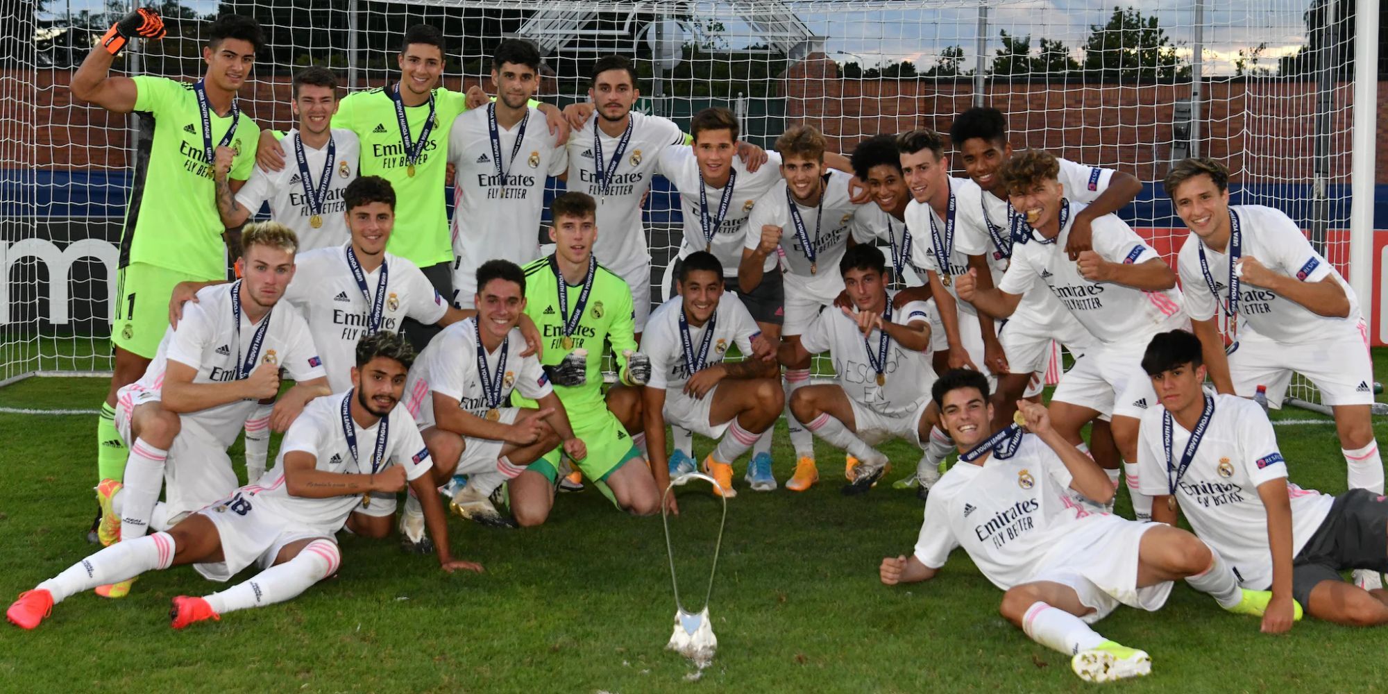 Real Madrid Youth Team Win The Champions League