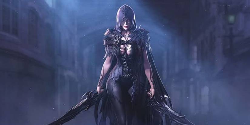 Reaper preparing a pose